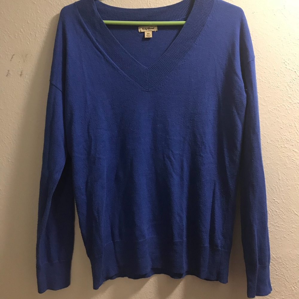 Lucky Brand Vneck Cashmere sweater